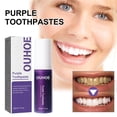 thumbnail image 5 of Pasta de dientes, Pasta de dientes blanqueadora, Para blanquear los dientes, Blanqueamiento, Pasta de dientes morada, Blanqueamiento dental morado, Eliminación de manchas dentales, Corrector de color, 5 of 5