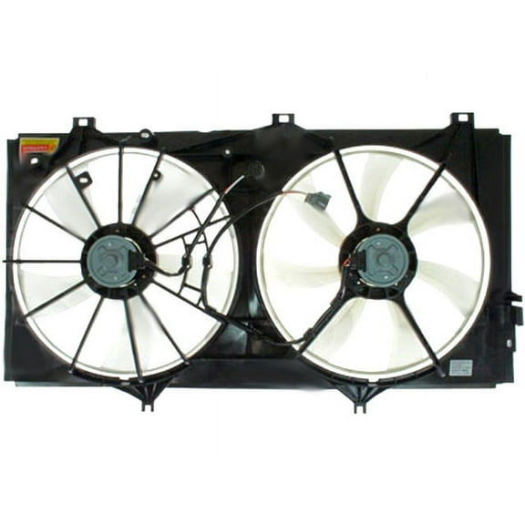 Auxiliary Fan Assembly - Compatible with 2007 - 2012 ES350 3.5L V6 2008 2009 2010 2011
