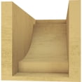 thumbnail image 4 of 7"W x 14"D x 7"H Wide Alpine Rough Cedar Woodgrain TimberThane Corbel, Primed Tan, 4 of 6
