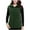 Green, variant on Fleece Vest for Women Plus Size Loose Sleeveless Full Zip Lapel Outerwear Fall Winter Warm Coat