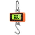 thumbnail image 1 of Balance Numérique Robuste 500kg avec Grand Écran LCD Rétroéclairé, 3 Modes d'Unité (kg/lb/N), Crochet en Acier Haute Résistance & Coque en Alliage d'Aluminium, Orange - Batterie Non Incluse, Idéale pour l'Industriel, 1 of 7