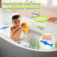 thumbnail image 3 of Toy Fishing Net for Bath | Bath Toys for Kids – Dive Game Small Sinking Fish, 4 Sharks, 3 of 6