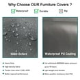 thumbnail image 4 of STARTWO Waterproof V-Shaped Sectional Sofa Cover - Heavy Duty Outdoor Furniture Cover with Air Vent, 4 of 7