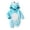 Sky Blue, variant on Baby Boys Long Sleeve Hooded Jumpsuit Dinosaur Animal Warm Clothes Halloween Party Clothes Halloween for Kids Girls Size 1-12 Months