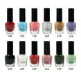 Insta Dry Nail Polish Fall Glitter Amber Glow Gel Polish Streak-Free Shine, Metallic Nail Polish