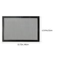 thumbnail image 2 of UPOUART 3-Pack Reusable Non-Stick Black Mesh Cooking Mats for Grilling, Roasting, Baking and BBQ Use, 2 of 8
