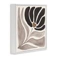 thumbnail image 4 of Stupell Industries Modern Neutral Bloom Botanical & Floral Painting White Framed Art Print Wall Art, 17 x 17, 4 of 10