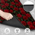 thumbnail image 3 of Gaeub Rose Print 4 Pieces Car Floor Mats Car,Universal Car Carpet Mats,Fit for SUV, Vans, Sedans,Trucks, 3 of 6