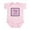 Petal Pink, variant on CafePress - I Love Mema Infant Bodysuit - Baby Light Bodysuit, Size Newborn - 24 Months