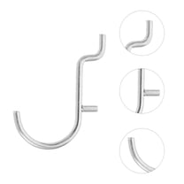 YUYUETIME 10Pcs U-shaped Peg Hooks for Pegboard Homeowners Modern Storage 11.8x7.9x0.16in