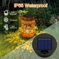 thumbnail image 5 of 4 Pack Solar Lights Replacement Top Parts (Top Size 3.31 inch, Bottom Size 2.83 inch) 7 Lumens Lantern Lids Replacement Light for Hanging Solar Lanterns Outdoor Decorations Garden Patio, Warm White, 5 of 6