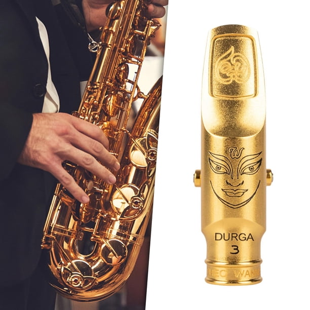 Boquilla de metal para saxofón alto perfke con destornillador