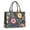 Multicolor Cartoon Floral, variant on Large Capacity Tote Bag,Multicolor Cartoon Floral Pattern Handbag Fashion Luxury Tote Bag,15.7"x13"x 5.1" Inches,Laptop Compatible