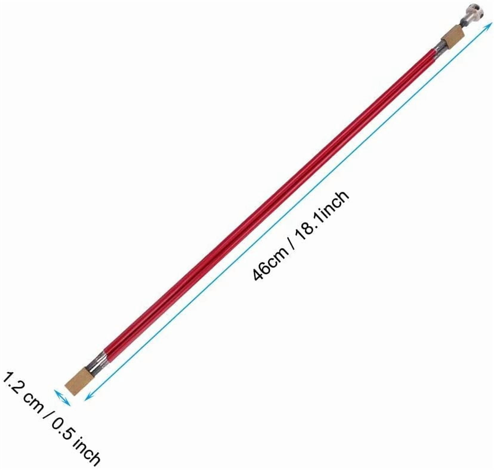 Dual Action Guitar Truss Rod 460mm 18 Inch Metal Two Way Adjustment Wrench For Electric Bass Acoustic Guitars Luthier Tool