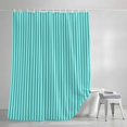 thumbnail image 3 of Shower Curtains for Bathroom, Modern Striped Waterproof Fabric Shower Curtain, Geometric Abstract Minimalist Decorative Bathroom Curtain for Bathtub, 72"x84", No Hooks Included, 3 of 9