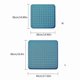 thumbnail image 3 of Large Gel Cushion for Office, Car, Wheelchair - Non-Slip Cover, Breathable Cooling Pad, 3 of 5