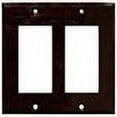 thumbnail image 2 of Morris Products 81122 Lexan Wall Plates 2 Gang Decorator - GFCI Brown, 2 of 2