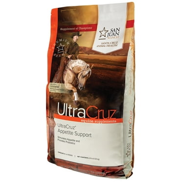 UltraCruz Equine Appetite Support Supplement for Horses, 25 lb, Pellet (200 Day Supply)