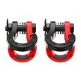 thumbnail image 1 of koolsoo 2x D Split Shackles 3/4" Split Shackles for Winch Vehicle Recovery Red, 1 of 9