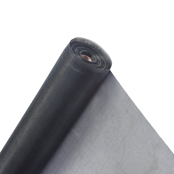 48 in x 100 ft Adjustable Window Screen Mesh – DIY Replacement for Patio, Doors & Windows
