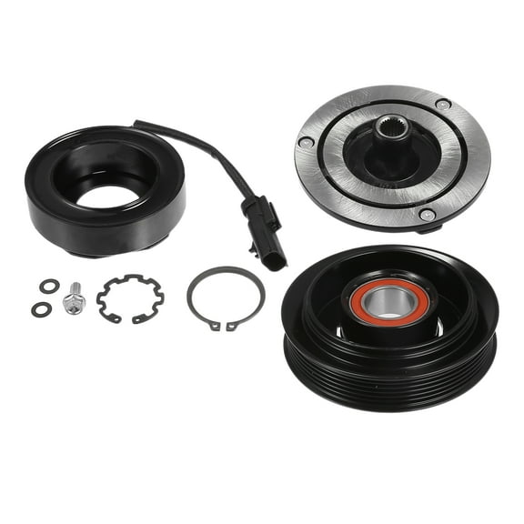 Unique Bargains 1 Set AC Compressor Clutch Replacement for Ram 3500 Diesel 6.7L 2011-2018