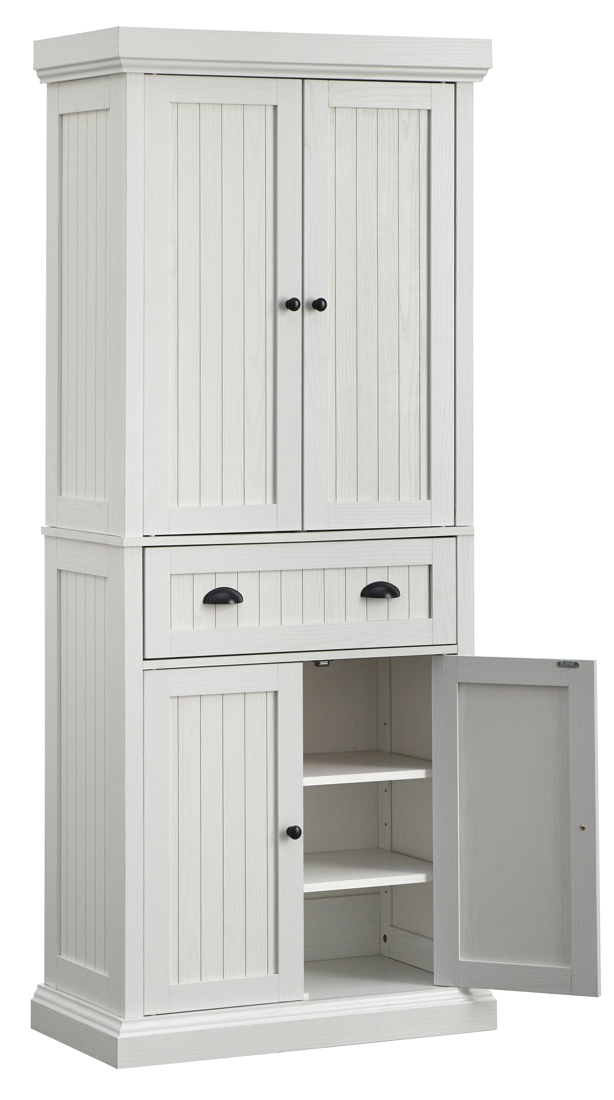 TMS Wenzel Tall Kitchen Cabinet, White