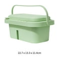 thumbnail image 3 of Lavabo de Pinceles de Pintura Perfecl Portátil Con Soporte Cubo de Lavado Verde, 3 of 8