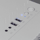 thumbnail image 5 of Xtreme PC Gaming AMD Radeon Vega Renoir Ryzen 7 5700G 32GB SSD 1TB WIFI White, 5 of 6