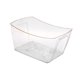 thumbnail image 4 of Cubo de hielo para fiestas, enfriador de vino, suministros de bar con asa, cubo de hielo, cubo de cerveza Lado de oro 18L, 4 of 9
