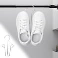 thumbnail image 1 of Fiudx Zapatero de Acero Inoxidable, Duradero, para Exteriores, con Soporte para Colgar Que Ahorra Espacio, Organizador de Zapatos Eficiente, Ideal para Dormitorios y Balcones, Solución de Secado Mult, 1 of 6