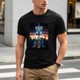 thumbnail image 2 of Mens T Shirts Graphic Tee 9/11 25Th Anniversary T Shirt 911 Tops Memorial Tops Crewneck T Shirt for Men, 2 of 9