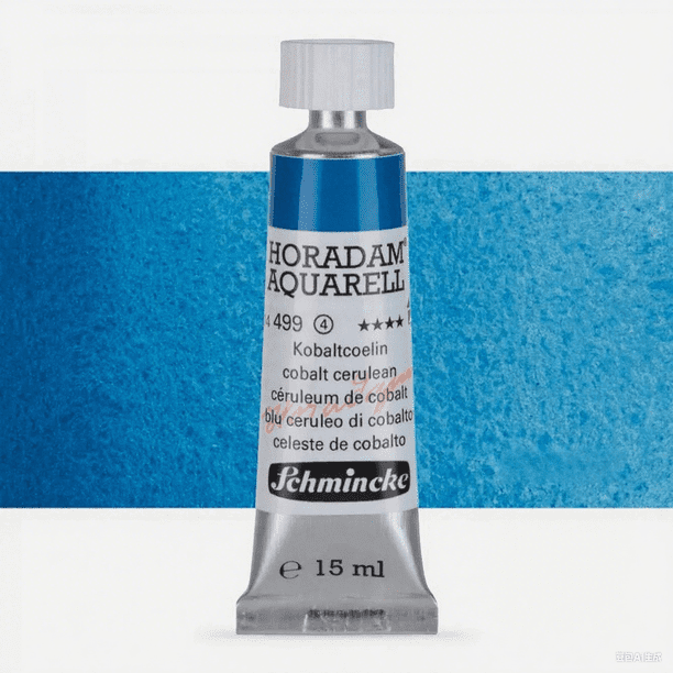 Schmincke - Set de Acuarelas HORADAM AQUARELL | Tubos de 15 ml, Pinturas para Artistas, Aficionados y Estudiantes, Materiales de Arte, Serie 499