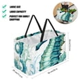 thumbnail image 2 of Hippocampus Large Capacity Reusable Foldable Oxford Cloth Picnic Basket with Storage Bag, Storage Box, and Shopping Bag, 2 of 7