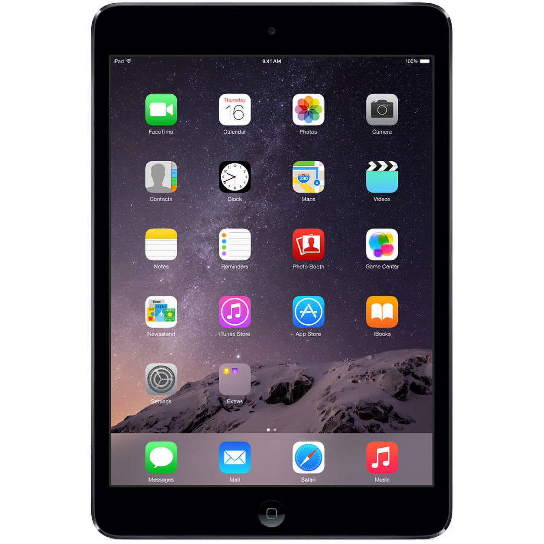 Restored Apple iPad Mini 16gb - Space Gray with Retina Display (Refurbished)