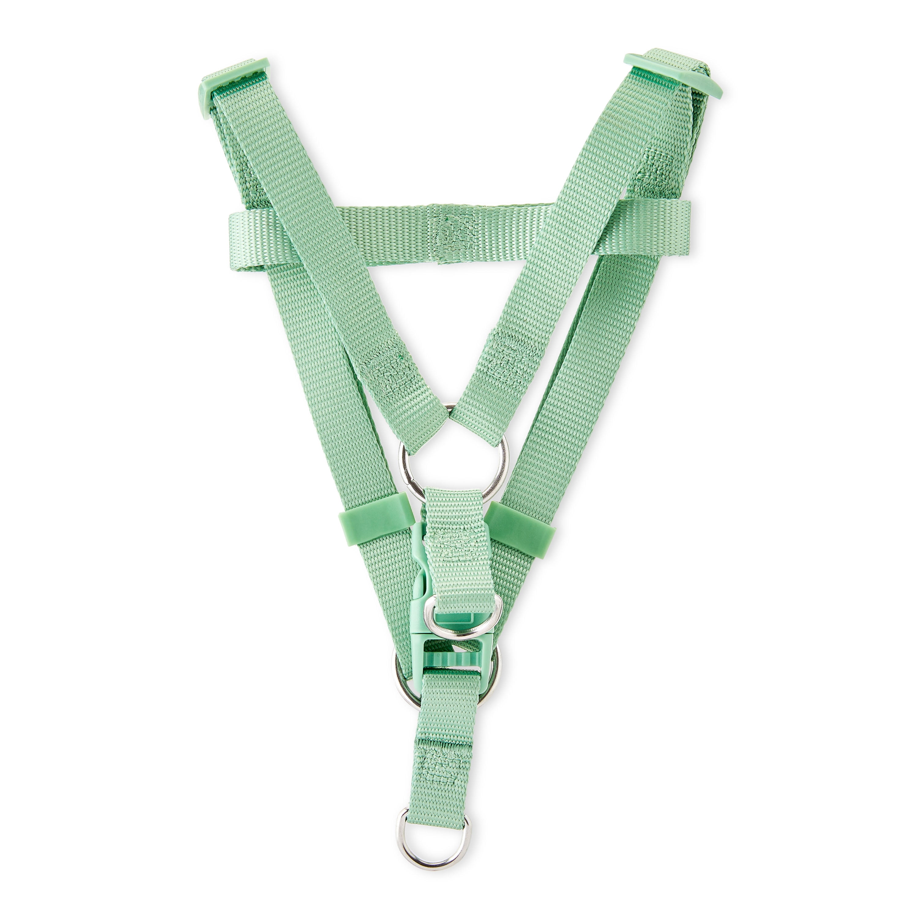 Vibrant Life Polyester Step-In Dog Harness, Sage Green, M (16"-18" Chest Size)