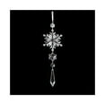 thumbnail image 2 of Naiovety Decoración Colgante de Árbol de Navidad Copo de Nieve Artificial a la Moda Adorno Colgante Brillante Decorativo para Oficina Interior Kits de Decoración para Fiestas Tipo 5, 2 of 6