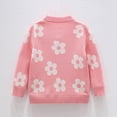 thumbnail image 2 of WXFAZCVU Girls Flower Sweater Crewneck Pullover Long Sleeve Kids Fall Fashion Clothing Size 18-24 Months, 2 of 4