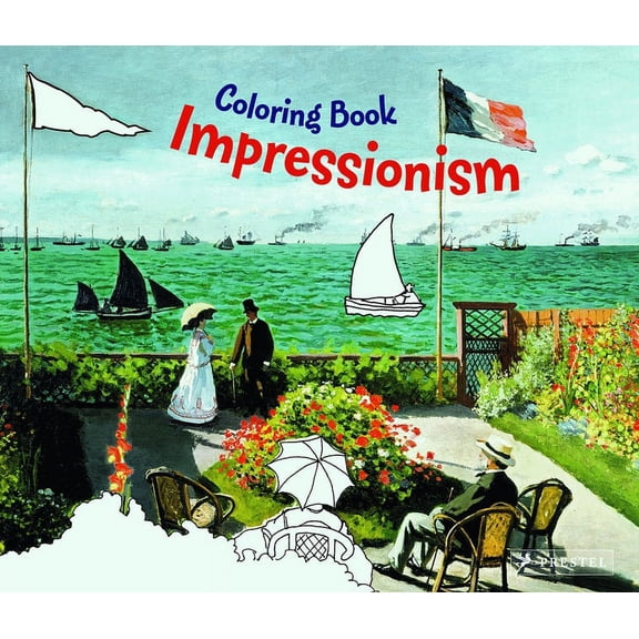 Coloring Books: Impressionism Coloring Book (Paperback)