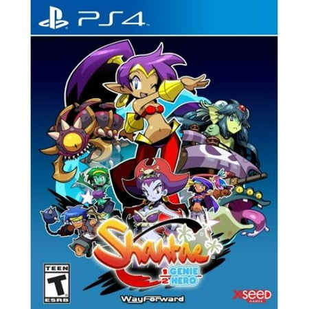 Shantae: Half-Genie Hero (Standard Edition), XSeed, PlayStation 4,