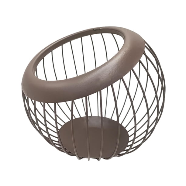 Porta cápsulas de café, contenedor, cesta de fruta en forma de nido, cápsulas para marrón