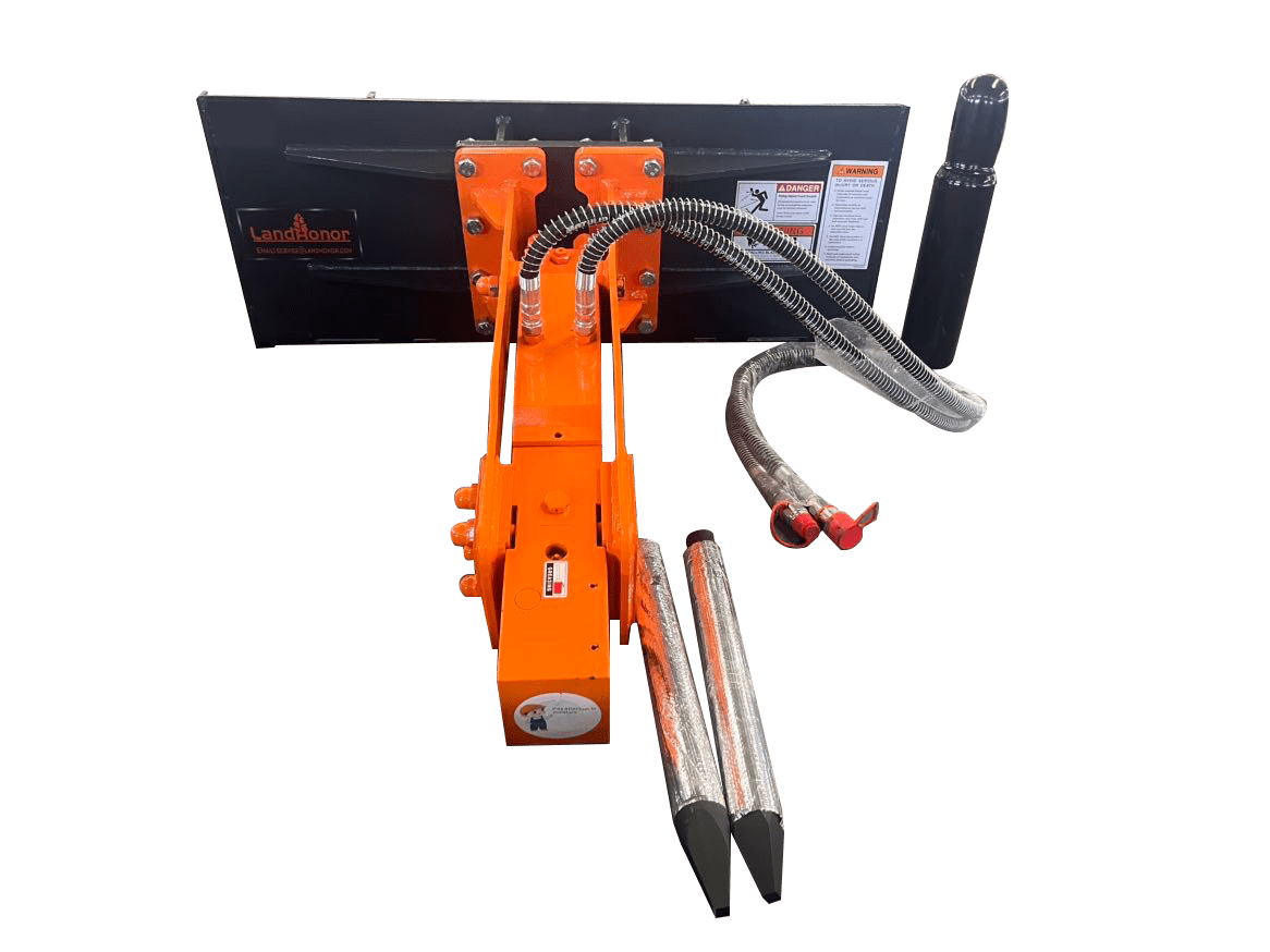 2-4T Hydraulic Concrete Breaker Hammer Skid Steer Chisel Drilling Tool