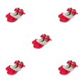 thumbnail image 2 of Sandalias de cuerda de cáñamo Jumpingount para mujer plantilla de masaje lona de lino vintage rojo 38, 2 of 6