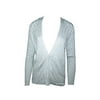 Jones New York Collection Women's Long Sleeve Open Cardigan, Grey, P