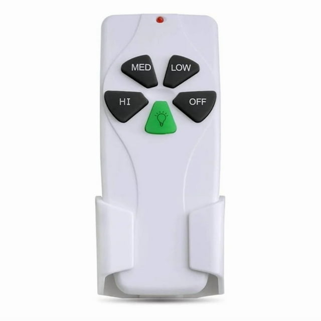 Universal Ceiling Fan Remote, 3 Speed Ceiling Fan & Light Dimmer Control for 53T 11T 35T HD5 UC7030T UC9050T Remote,1 x 53T Universal Ceiling Fan Remote,White