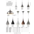 thumbnail image 3 of Elk Lighting Lindsey Satin Nickel Pendant Light w/ 1 Light 100W - 31341/1SN-LA, 3 of 5