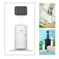 thumbnail image 3 of 360 &deg; rotación auto seguimiento teléfono inteligente soporte blanco Baoblaze Soporte para teléfono de seguimiento, 3 of 8