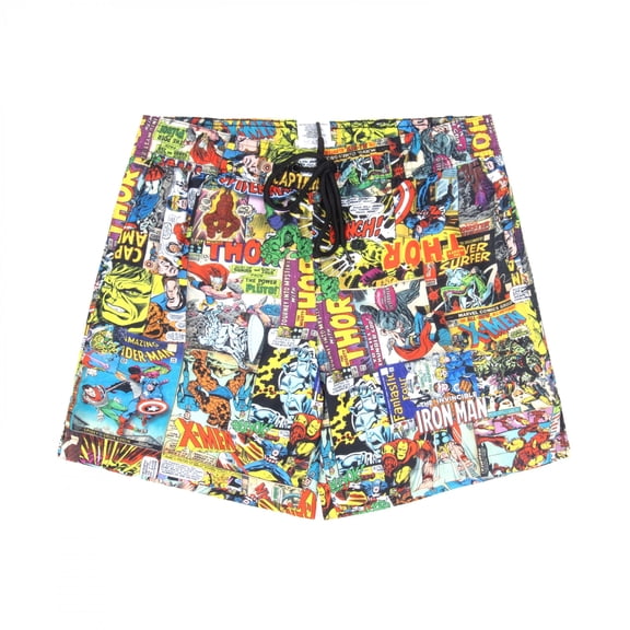 Marvel Jumble Men's 6" Inseam Swim Trunks, XS to XL