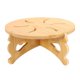 thumbnail image 1 of Soporte para macetas de bambú, soporte para macetas, soporte para plantas, mesa para plantas Diámetro 12cm, 1 of 9