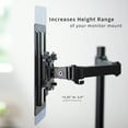 thumbnail image 6 of VIVO Height Adjustable VESA Adapter Accessory Bracket Kit for Computer Monitor, 6 of 8