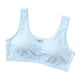 thumbnail image 2 of Suave para , Ropa Interior, de Entrenamiento, Chaleco, Deportivo Sin Costuras, Actividad, Gimnasio Azul Yinane Sujetador deportivo para niñas adolescentes, 2 of 8